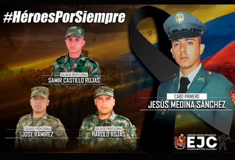 Los soldados asesinados en el Bajo Cauca antioqueño