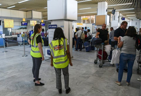 Viajeros repatriados por quiebra de Thomas Cook