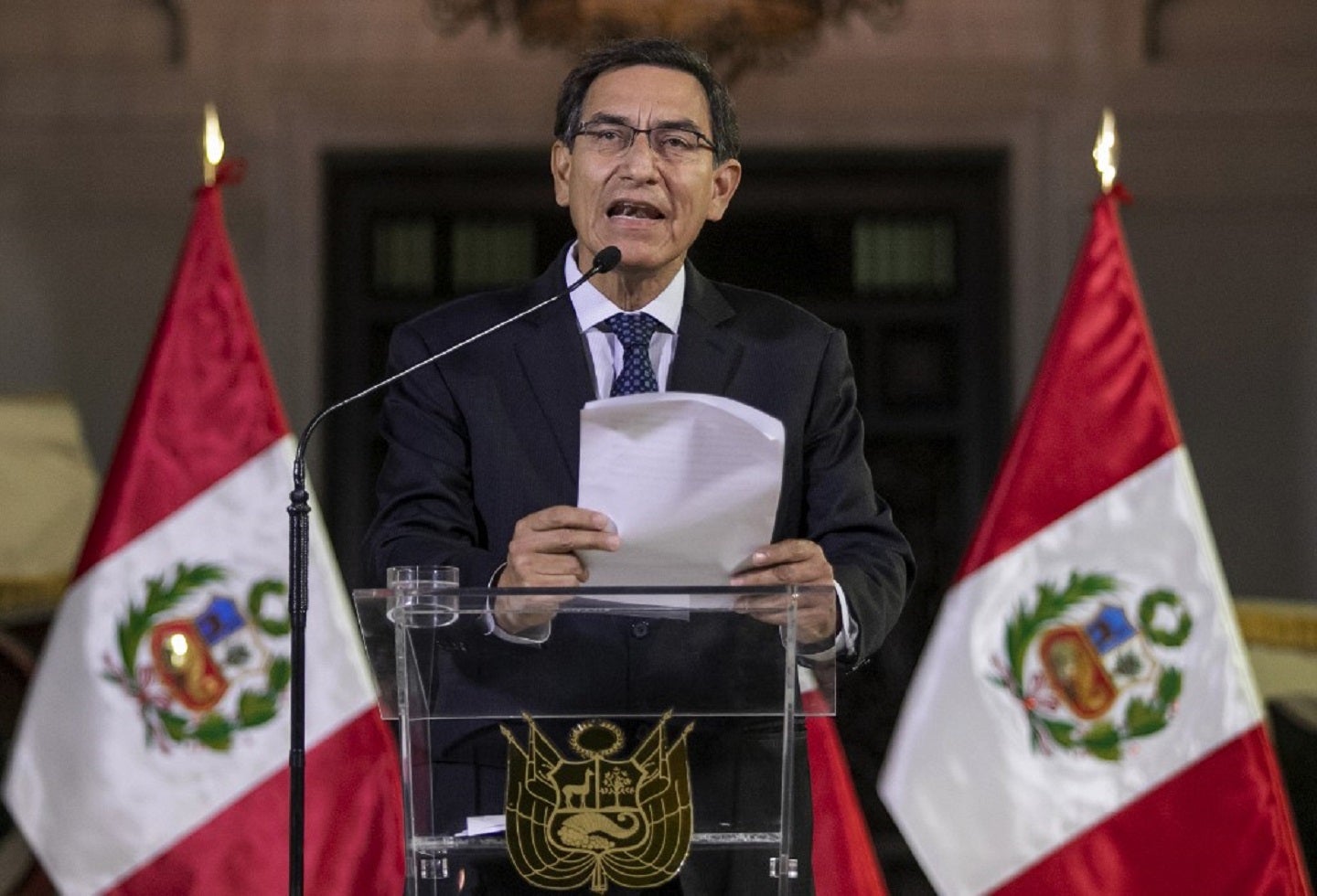 Martín Vizcarra, presidente de Perú