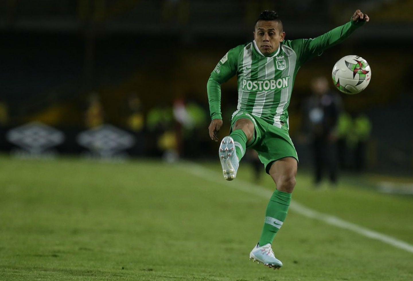 Vladimir Hernández con Atlético Nacional en 2019
