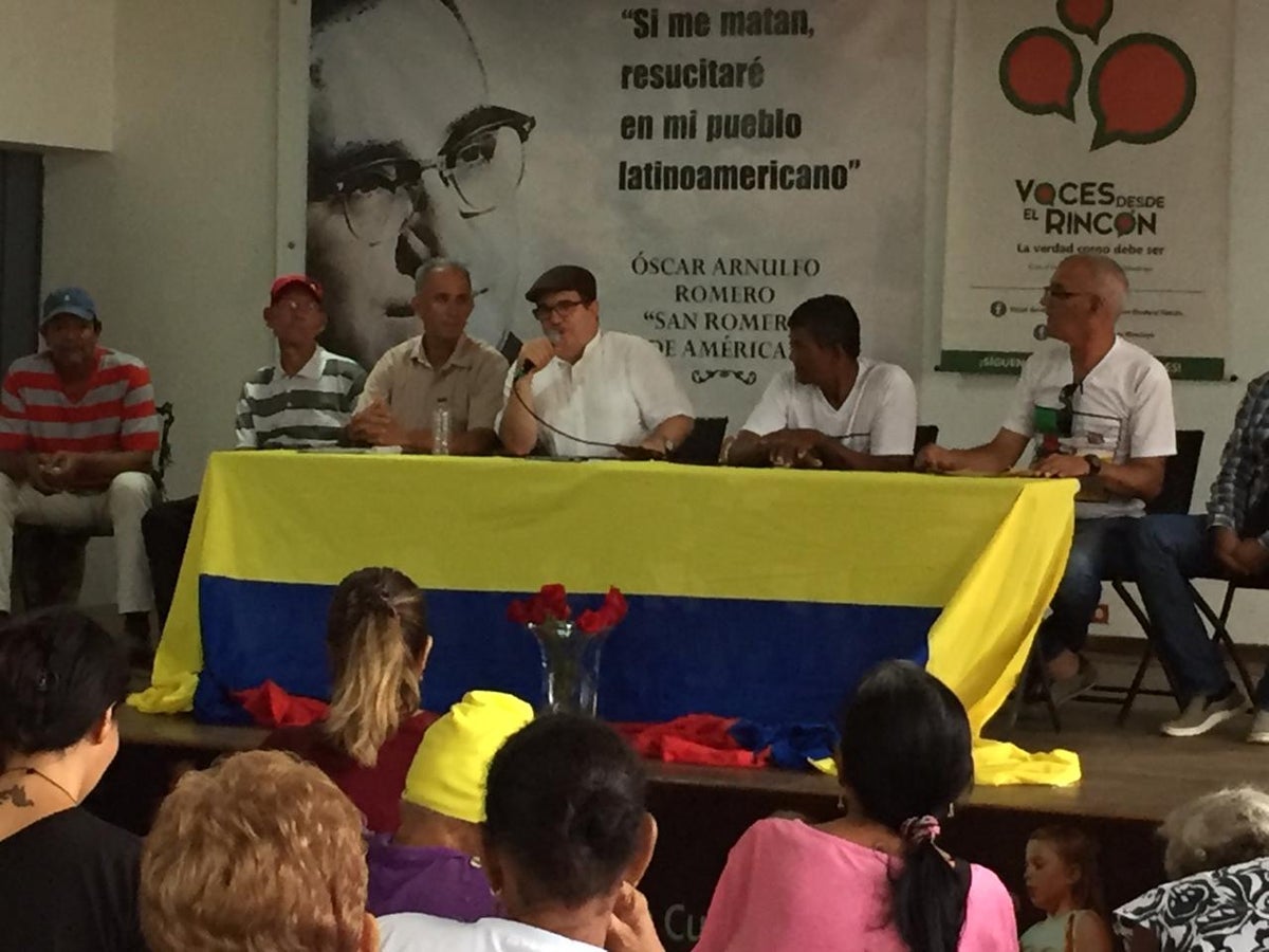 El líder de las Farc está en Barranquilla reafirmando el mensaje de la Paz.