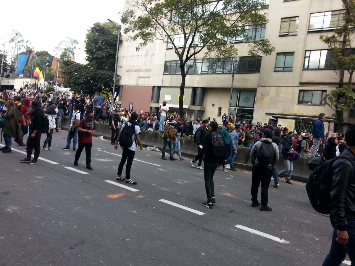 Protestas en la Universidad Distrital