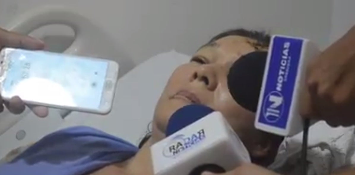 Yolanda Gonzalez García dice que el ejercito les disparó