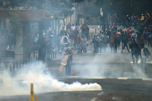 Protestas ecuador