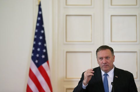 Secretario de Estado norteamericano, Mike Pompeo
