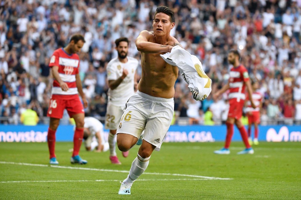 El primer gol de James en tres datos y momentos con Real Madrid La FM