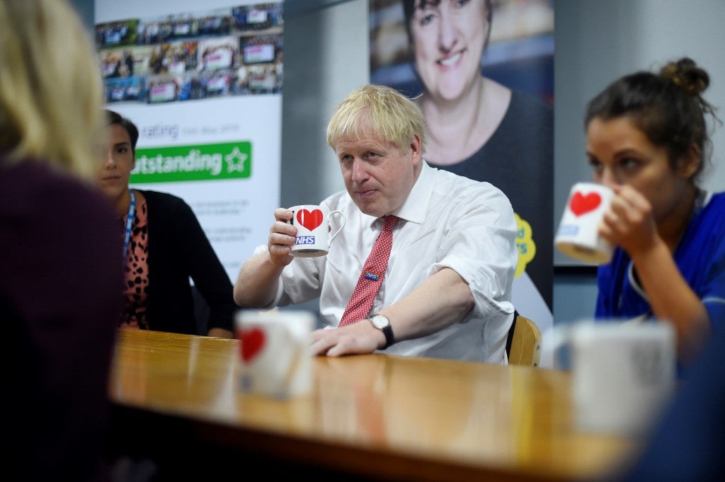 Primer ministro británico, Boris Johnson