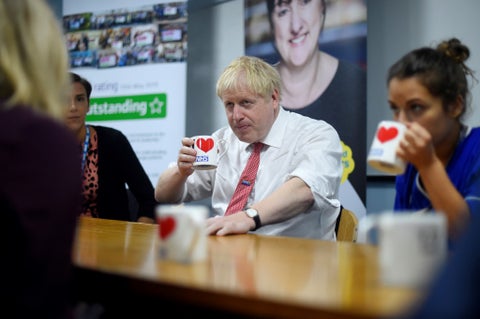 Primer ministro británico, Boris Johnson