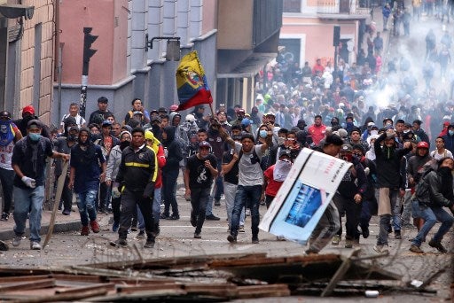 Ecuador protestas