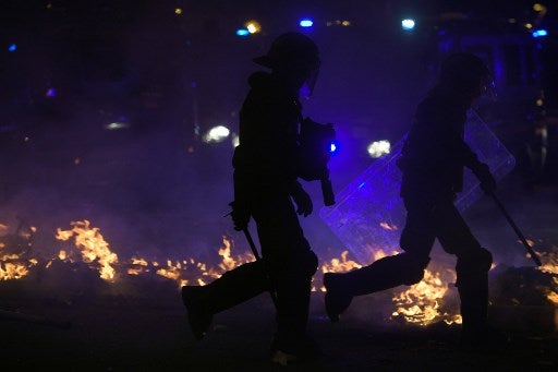 Protestas en Cataluña