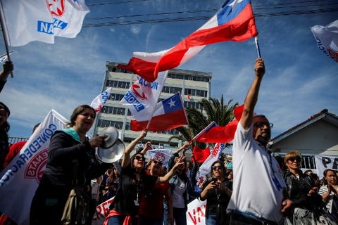 Chile Valparaiso protestas