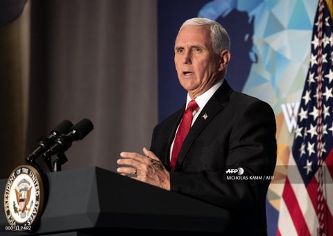 Mike Pence, vicepresidente de Estados Unidos