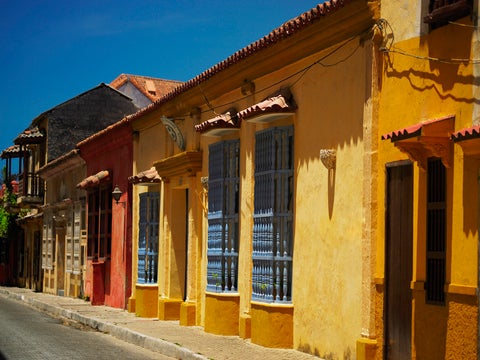 Las calles de Cartagena, Colombia