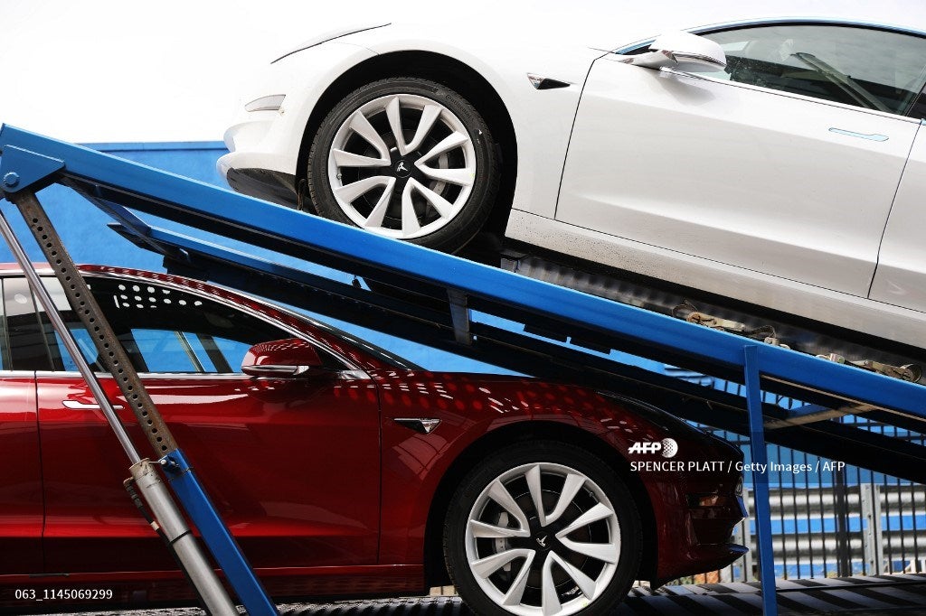Vehículos eléctricos de Tesla