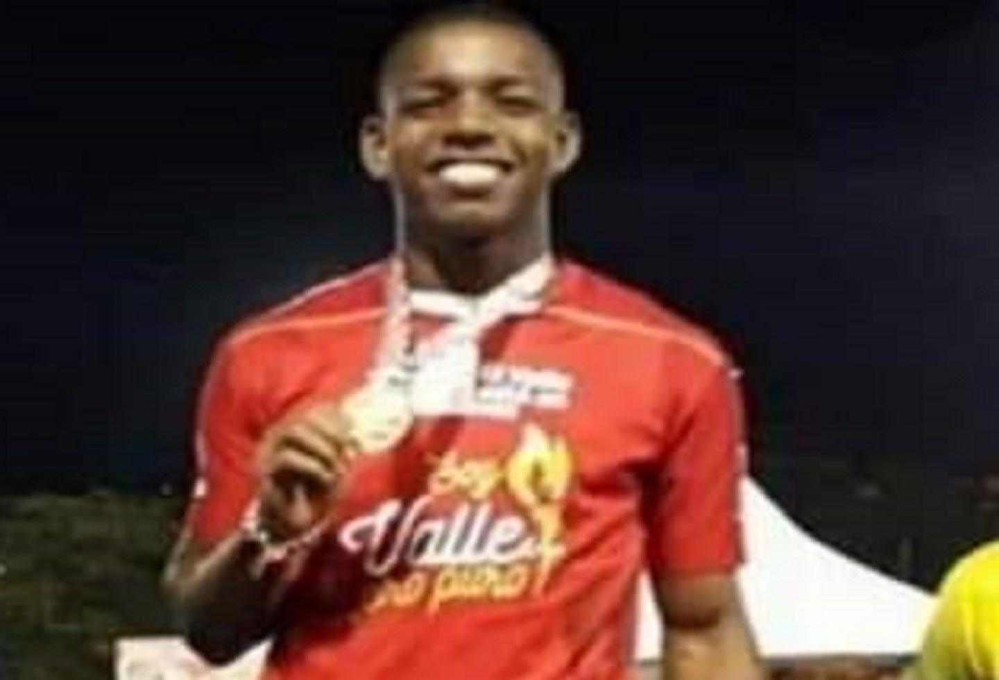 Atleta de salto triple Jhonny Alexander Montenegro