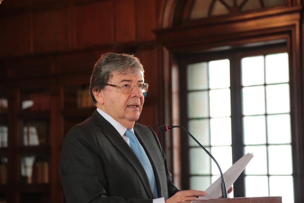 Canciller Carlos Holmes Trujillo García