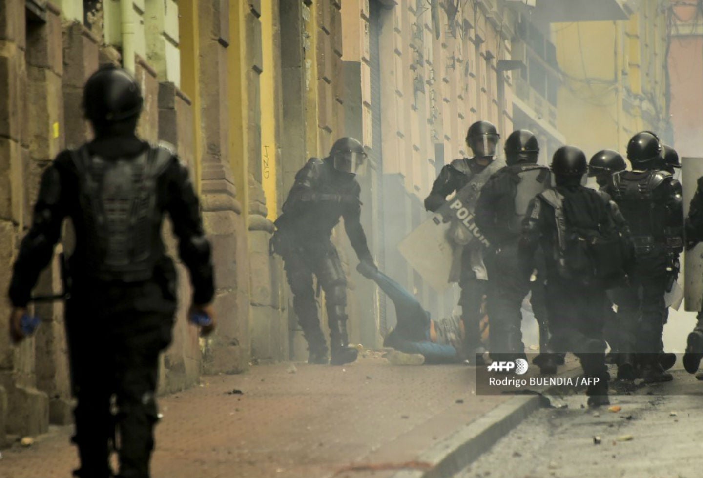 Violentas protestas en Ecuador