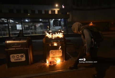 Violentas protestas en Ecuador
