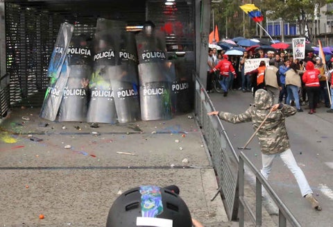 Marchas estudiantes / Protesta social / Esmad