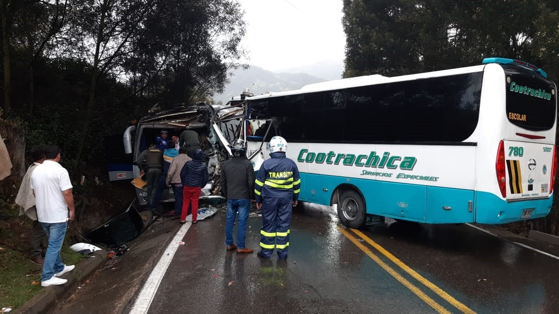 Accidente en la vía Sogamoso-El Crucero deja 22 herido.