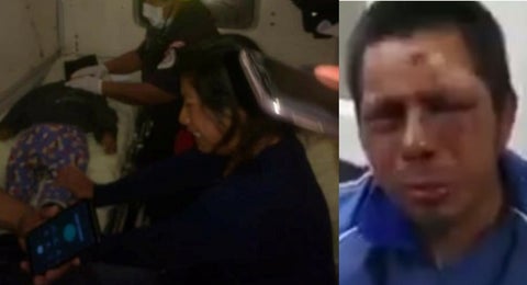 Hombre arrolló a su hijastro