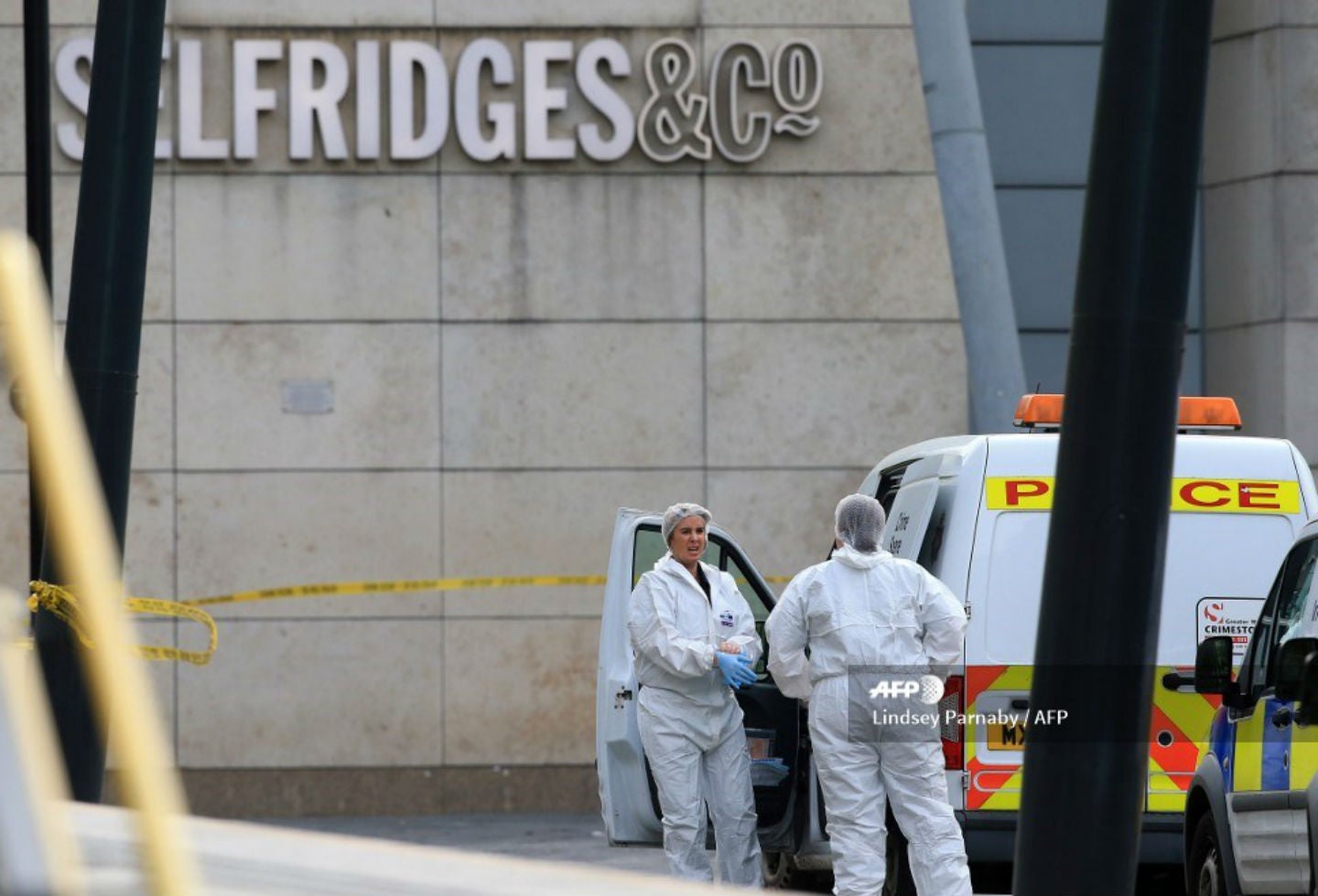 Ataque con cuchillo en centro comercial de Mánchester