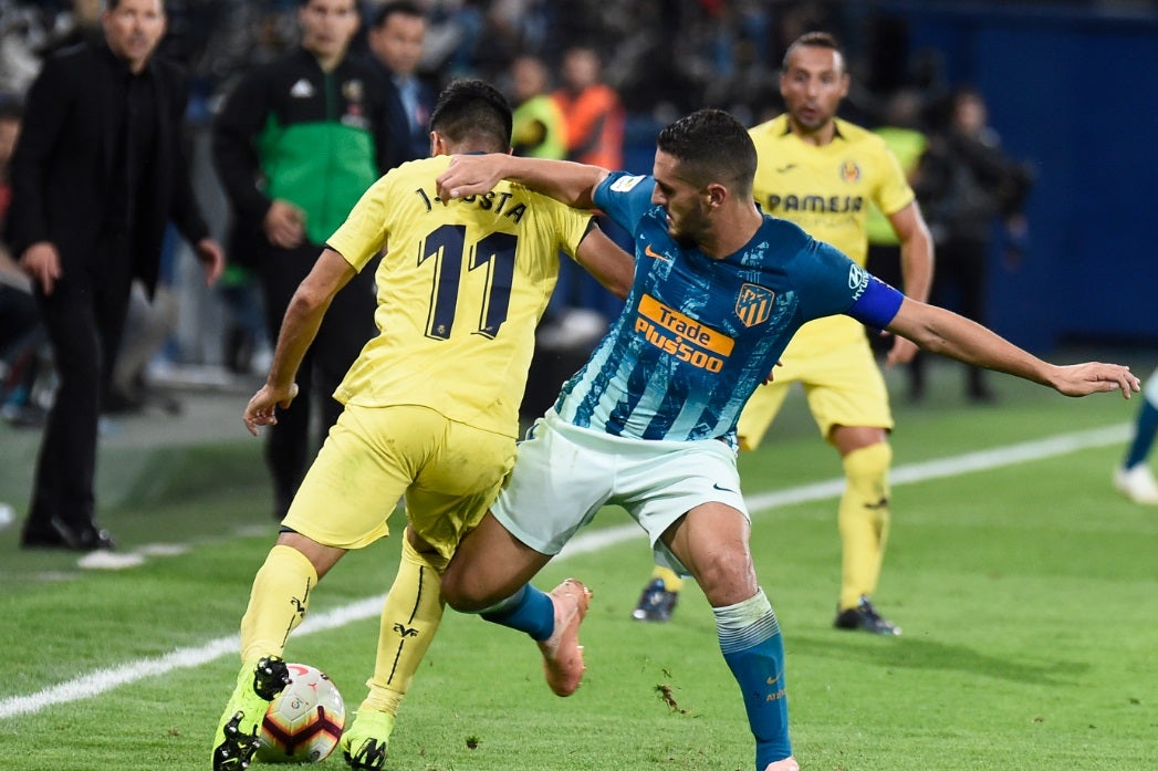 Atlético de Madrid vs Villareal