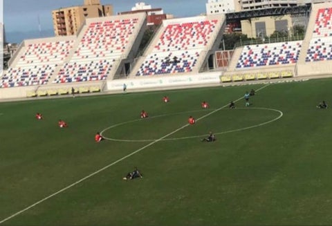 Jugadores de Barranquilla y Pereira