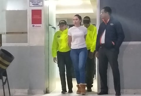 Aida Merlano, la hija de Aida Merlano, fue capturada