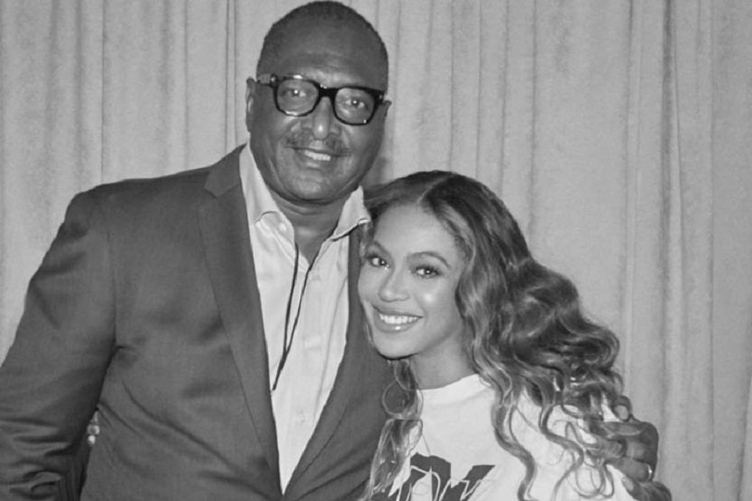Beyonce y su padre