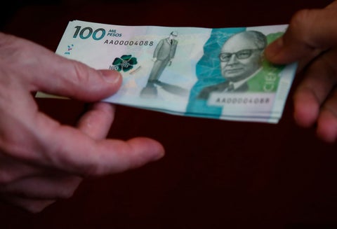 Billetes de $100.000