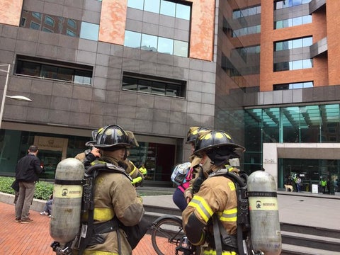 Explosión en edificio de Chapinero