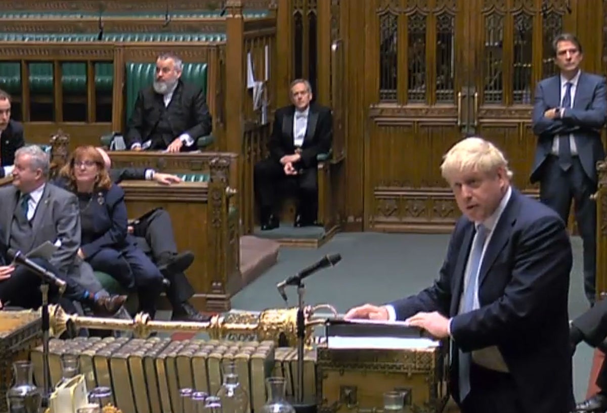 Boris Johnson, primer ministro británico