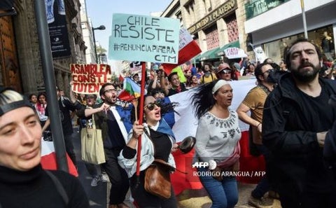 Manifestaciones en Chile