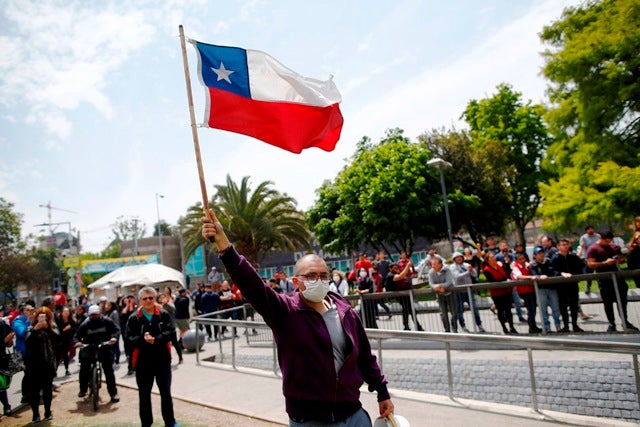 Protestas en Chile.