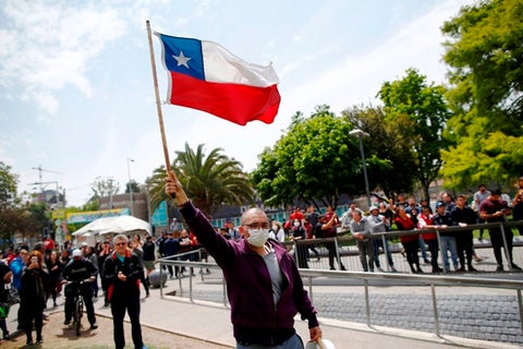 Protestas en Chile.