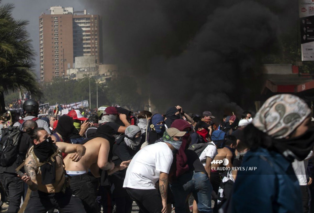 Violentas protestas en Chile dejan 15 personas muertas