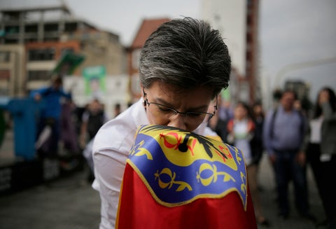 Claudia López, alcaldesa de Bogotá