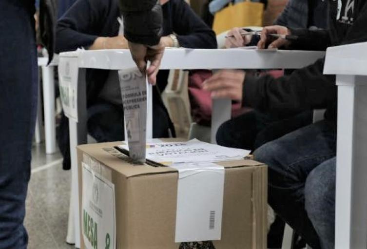 Conteo de votos.