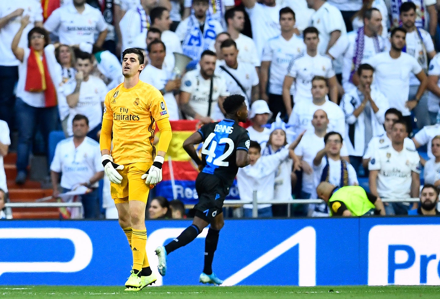 Thibaut Courtois, guardameta del Real Madrid