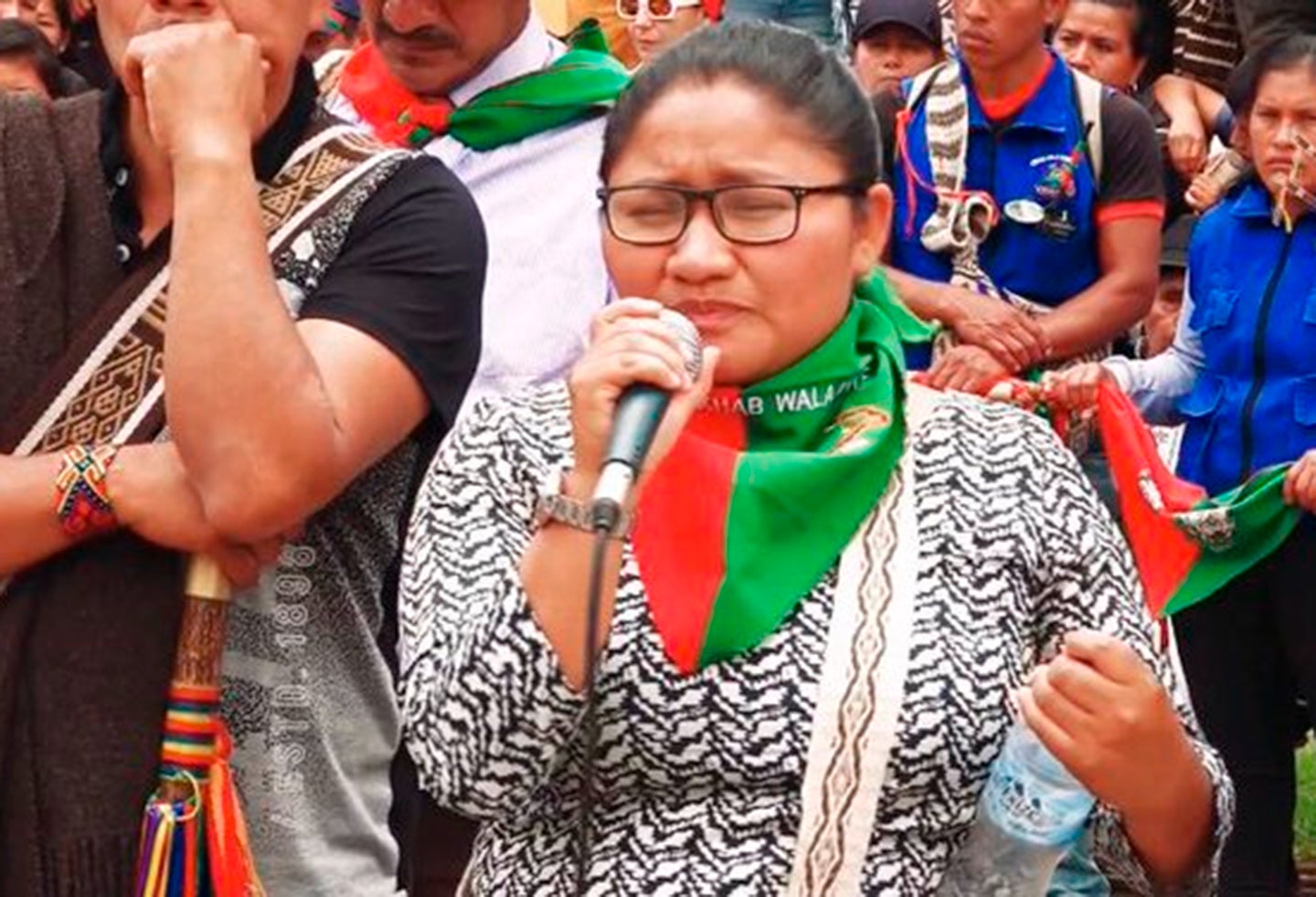 Cristina Taquinas Bautista, líder indígena asesinada