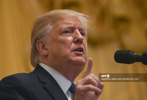 Donald Trump, presidente de EE.UU.