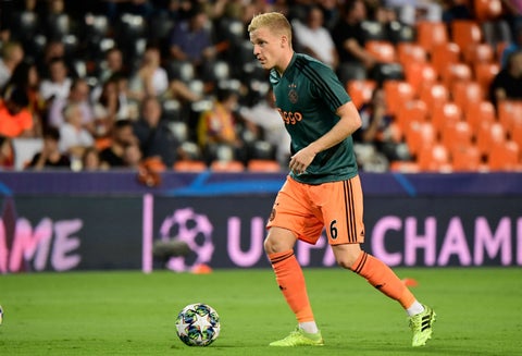 Donny van de Beek, jugador del Ajax