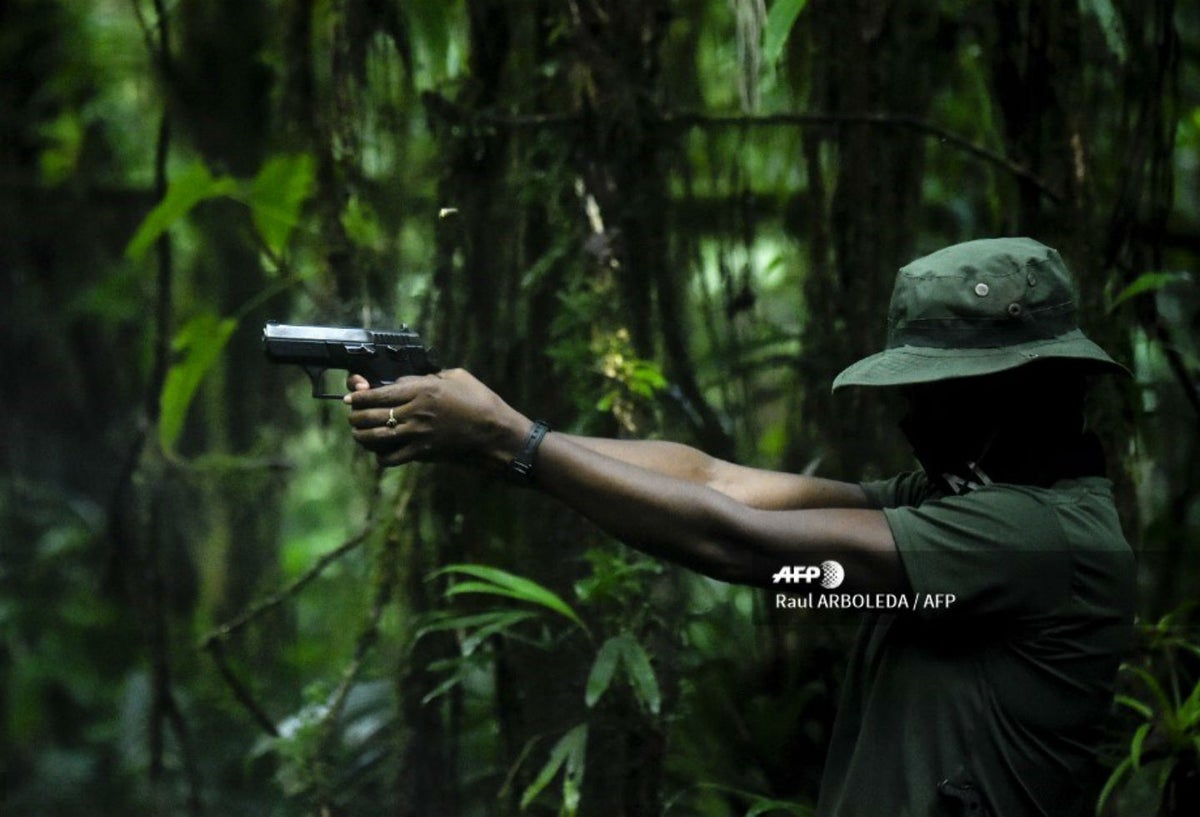 Guerrilleros del ELN interceptaron la camioneta usando armas cortas