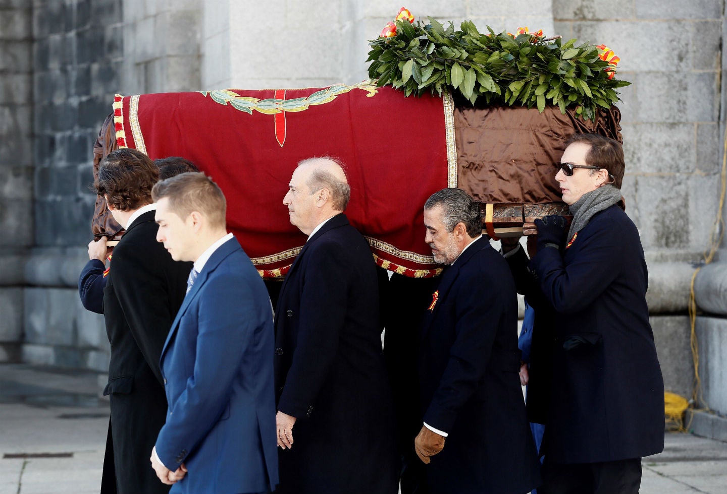 Exhumación de los restos del dictador Francisco Franco