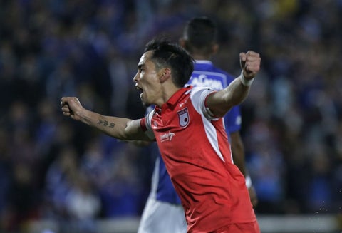 Fabián Sambueza, jugador de Santa Fe