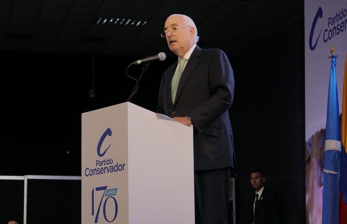 Expresidente Andrés Pastrana Partido Conservador