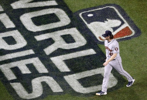 Gerrit Cole, abridor derecho de los Astros de Houston