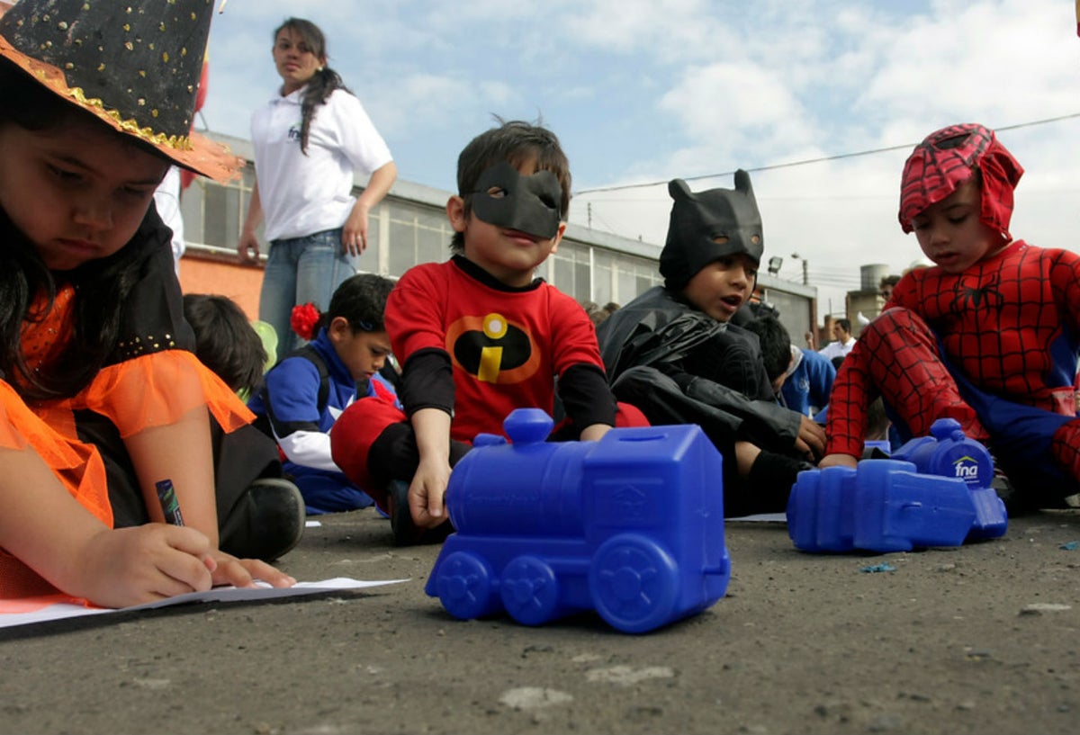 Disfraces de niños en Halloween