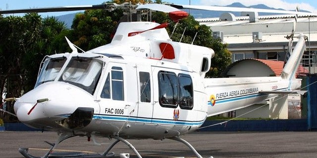 Helicóptero de la FAC